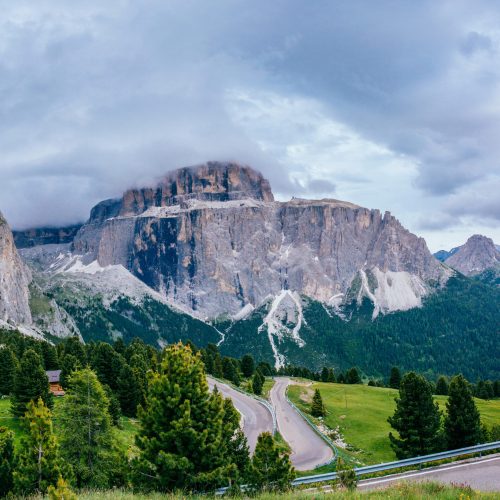 beautiful views of the mountains in the Alps